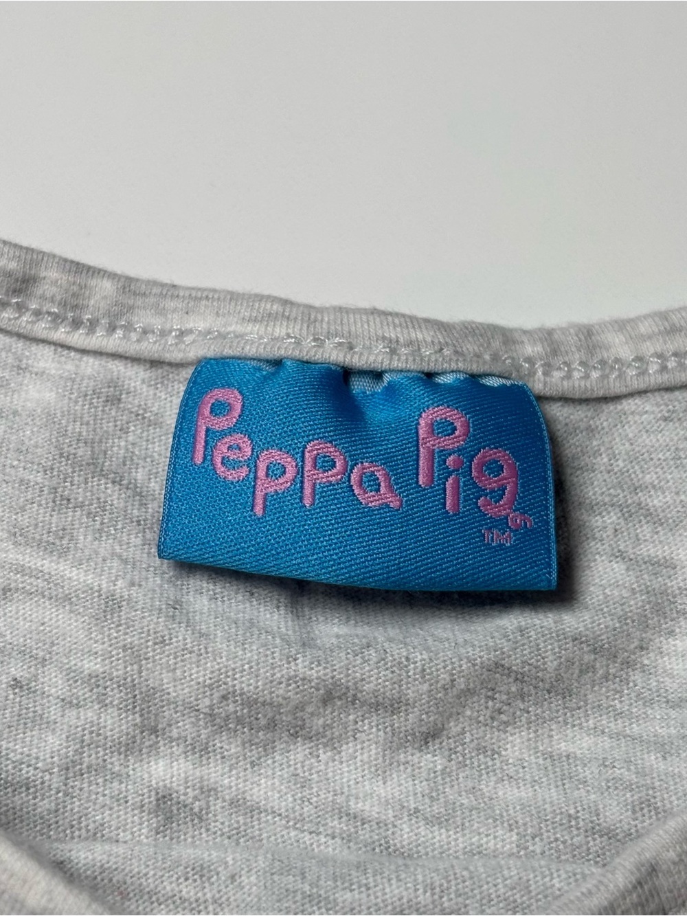 Official Peppa Pig Beautiful 3D Ribbon Flower Candy Striped Sleeve Tee 4T - Picture 4 of 9